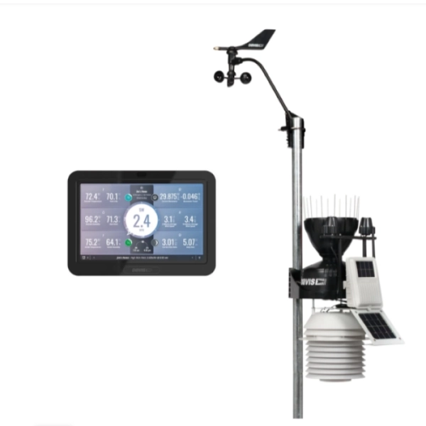 Wireless Vantage Pro2 Plus with 24-Hour Fan Aspirated Radiation Shield and WeatherLink Console SKU 6263, 6263M0